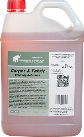 GREEN RHINO&reg; CARPET & FABRIC DETERGENT (BY MACHINE)
