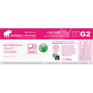 GR HALF LABEL G2 BATHROOM & TOILET CLEAN