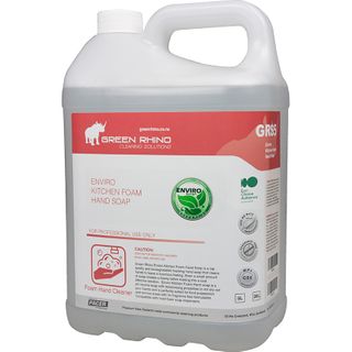 KITCHEN FOAM SOAP GREEN RHINO 5LT