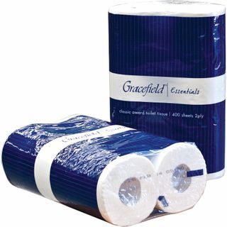 GRACEFIELD TOILET TISSUE 2PLY 400SHEETS (36ROLL)