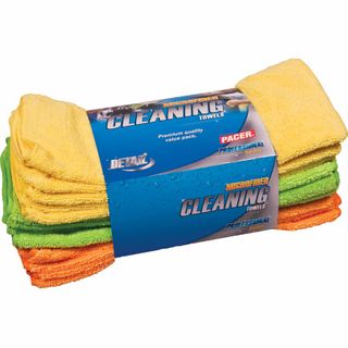 15PK MICRO FIBRE CLEANING TOWEL 3 COLOUR