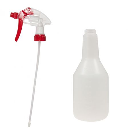 RED TRIGGER SPRAYER & BOTTLE