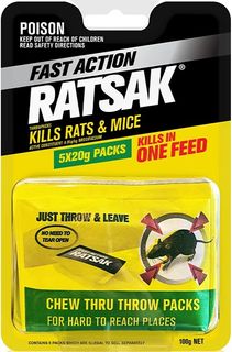 Ratsak Fast Action Throw Packs 100g (6)