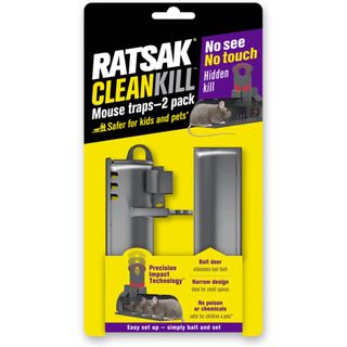 Ratsak Clean Kill Mouse Traps 2pk (6)