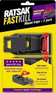 Ratsak Fastkill Mouse Traps 2pk (6)