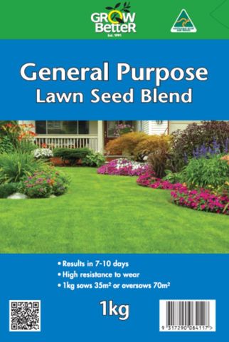 1kg General Purpose Lawn Seed Blend (6)