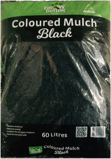 60lt Black Coloured Mulch (52)