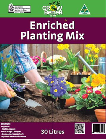 30lt Enriched Planting Mix AO CERT (72)