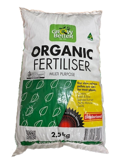 2.5kg Grow Better Organic Fertiliser