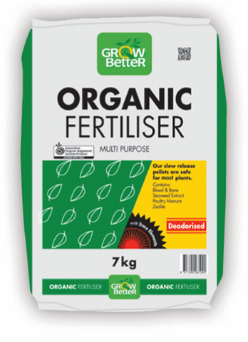 7kg Grow Better Organic Fertiliser