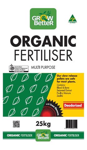 25kg Grow Better Organic Fertiliser (40)