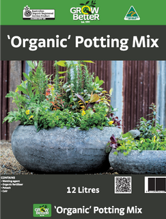 12lt Organic Potting Mix AO CERT (192)