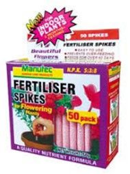 Fertiliser Spikes Flowering 50pk (10)