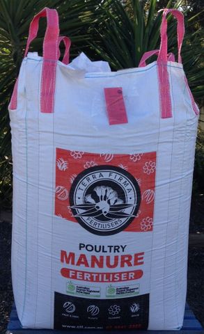 Terra Firma Poultry Manure AO CERT 1t