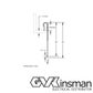 VF SERIES C PURLIN CLIP, HAMMER ON, 1.5-6MM, 8MM HOLE