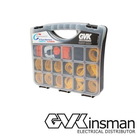 KIT FOR K65 MARKERS 0-9 .-/ CARRIERS TIES