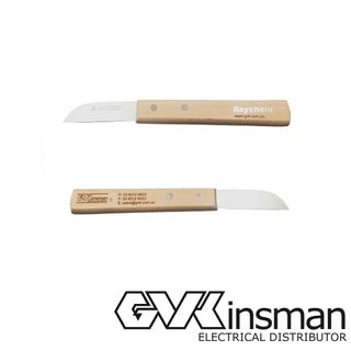 WOODEN HANDLE (EDGE WEDGE) CABLE JOINTER KNIFE