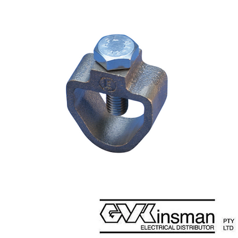 13-19MM ROD 25X3MM CU TAPE BOLTED CLAMP