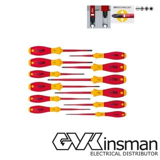 12PCS SCREWDRIVER SET SLIM FIX SLTD/PHILLIPS/POZ/TORX 1000V