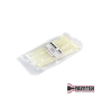 CABLE TIE 200MM L X 3.6W NATURAL BAG OF 100