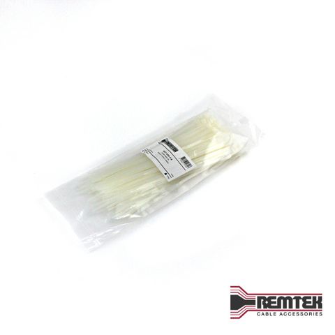 CABLE TIE 250MM L X 4.8MM NATURAL BAG OF 100