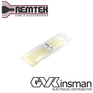 CABLE TIE 369MM L X 4.8MM W NATURAL BAG OF 100