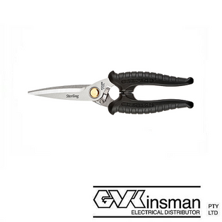 200MM BLACK PANTHER LONG CUT INDUSTRIAL SNIPS