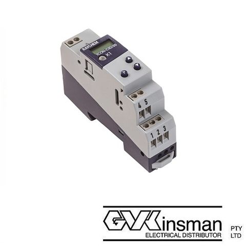 DIN RAIL MOUNTABLE ELECTRONIC THERMOSTAT