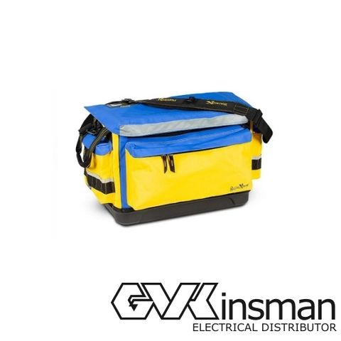 RUGGED XTREMES TOOLBAG SHOULDER SMALL 44X20X33CM YEL/BLU