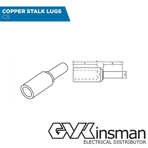 UTILUX CUSTOM COPPER STALK LUG