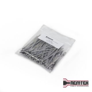 STAINLESS STEEL CABLE TIES 100 X 4.6MM WIDE (100PK)