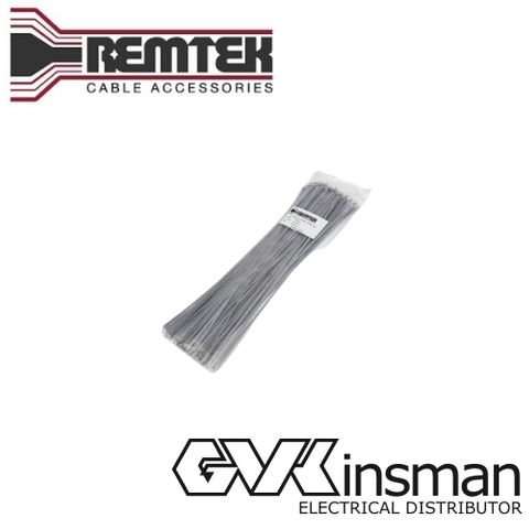 STAINLESS STEEL CABLE TIES 520 X 4.6MM WIDE (100PK)