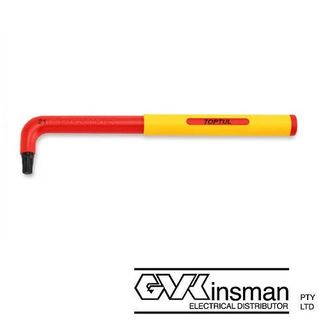 INSULATED BENT ALLEN KEY WRENCH 160MM 4MM 1000V