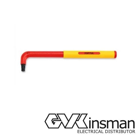 INSULATED BENT ALLEN KEY WRENCH 160MM 4MM 1000V