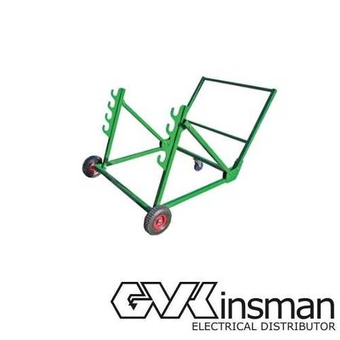 CABLE DRUM TROLLEY TO SUIT 250KG DRUM @ 90CM WIDTH & 1M DIA