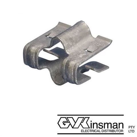 HAMMER-ON RAIL CLIP 1 CONDUCTOR PERPENDICULAR 3/8 (9.5MM)