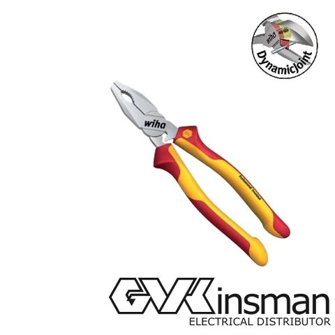 LINESMAN PLIER W/ CUTTER, CRIMP AND DYNAMICJOINT 1000V 220MM