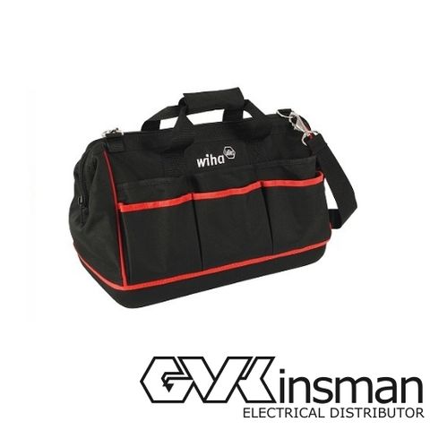 WIHA LARGE TOOL BAG (EMPTY) 10 INSIDE 12 OUTSIDE POCKETS