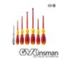 7 PCS SCREWDRIVER SET SLOTTED/PHILLIPS SOFT FINISH 1000V