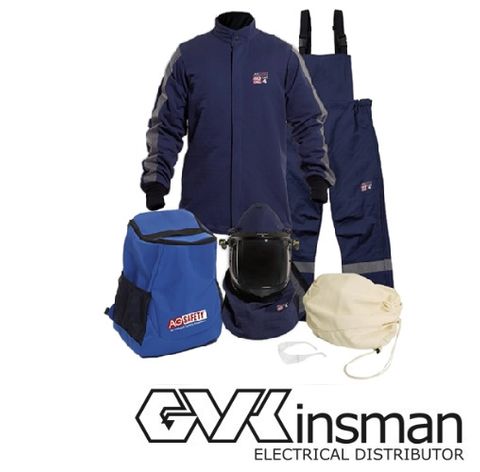 ARC FLASH KIT, 40CAL, STD LF, HOOD, BACKPACK NSA