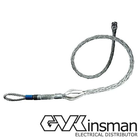 CABLE SOCK, SINGLE, SOFT EYE, 8-11MM, 28KN, GALV ST