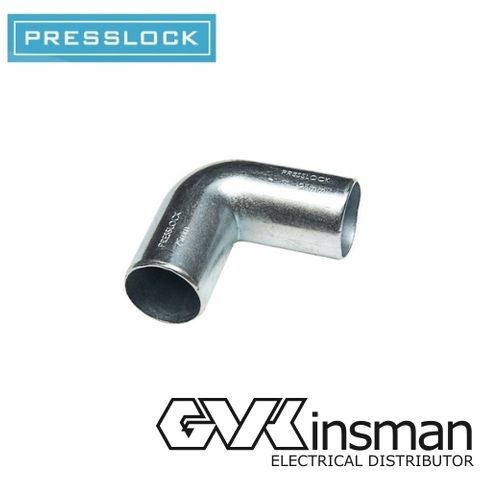 25MM PLAIN METAL ELBOW