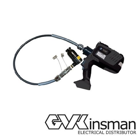 UTILITOOL MANDREL PULLING MACHINE W. RA HEAD & MAKITA BATT.