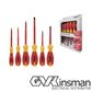 6PCS SCREWDRIVER SET SLOTTED/PHILLIPS 1000V SOFT FINISH