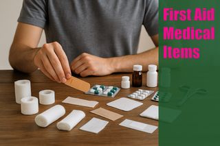 1. First Aid Medical Items
