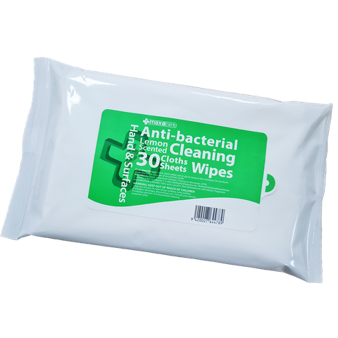 Ant-bacterial Wet Wipes Scented 
150x200mm 30's