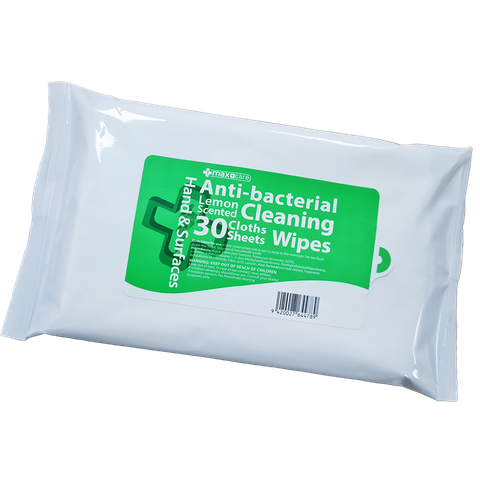 Ant-bacterial Wet Wipes Scented  150x200mm 30's