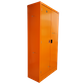 Civil Defence Large Empty Orange Cabinet  2054 (H) x 1000 (W) x 460 (D)cm