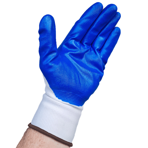 Extra Flex NBR Nitrile Palm Coated Gloves per pair XL