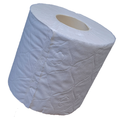 Wrapped Toilet Tissue Pack - White, 2 Ply, 400 Sheets